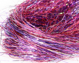 Fine 3D Tinsel Hair, Purple UVR / 62